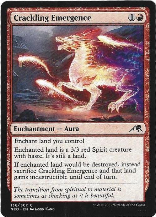 Magic the Gathering: Innistrad - Kamigawa: Neon Dynasty - Crackling Emergence