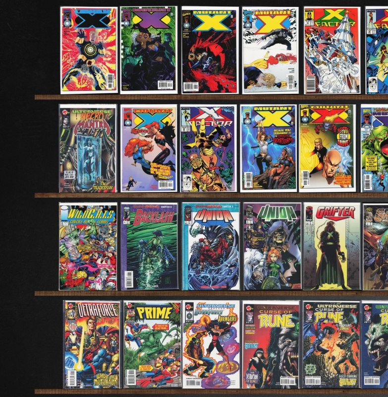 Huge Lot 140+ Comics with Mutant X, The Avengers, Conan The King & More!