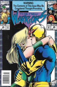 New Warriors, The #39 (Newsstand) VF ; Marvel