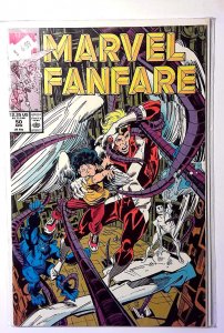 Marvel Fanfare #50 (1990) Marvel X-Factor Angel 1st Print Comic Book