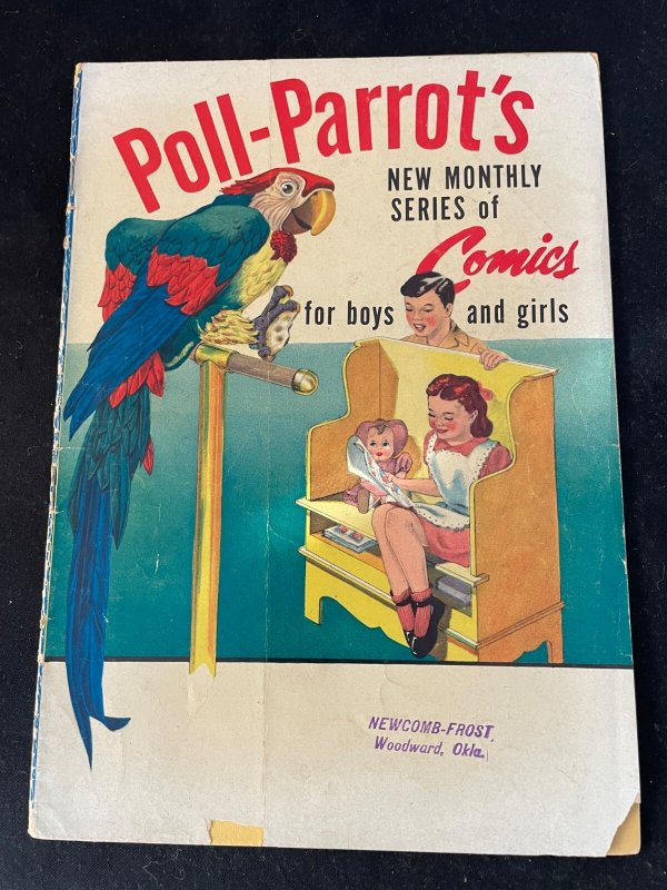 MARCH OF COMICS #67 Oswald Rabbit, Poll-Parrot Cover, VG+ Condition