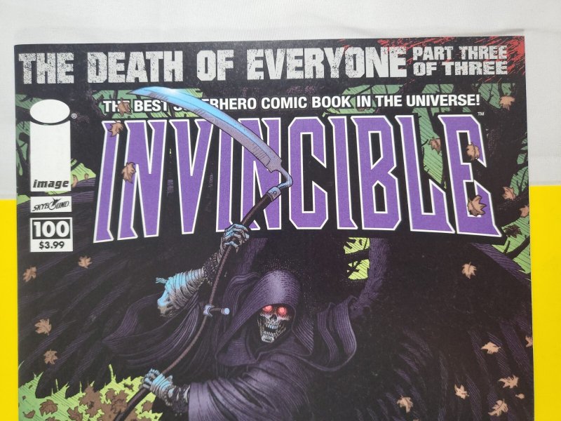 Invincible #100 Art Adams Cover E Variant  The Death of Everyone Amazon Prime