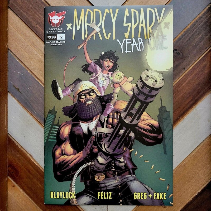 MERCY SPARX: Year One #1-2 (Devils Due 2014) High Grade ORIGIN STORY Blaylock