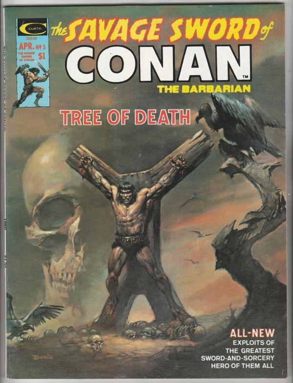 Savage Sword of Conan #5 (Apr-75) NM Super-High-Grade Conan the Barbarian