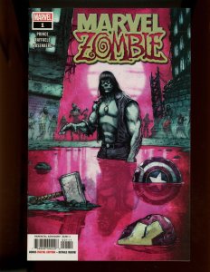 (2018) Marvel Zombie #1 - KEY ISSUE! COVER APPEARANCE BY ZOMBIE! (7.5/8.0)