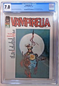 Vampirella #3 (Warren Publishing/ January 1970) CGC Universal Grade 7.0