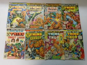 Marvel Two in One 48 different from #5-59 avg 4.0 VG (1974-80) incl #52 key!