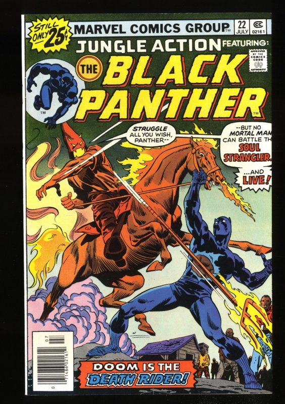 Jungle Action #22 VF- 7.5 1st Soul Stranger Black Panther!