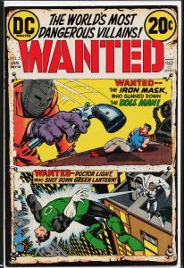 Wanted, The World's Most Dangerous Villains #5 (1973) Doll Man