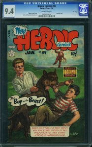Heroic Comics #89 (1954) CGC 9.4 NM