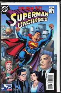 Superman Unchained #1 Jerry Ordway Modern Age Cover (2013) Superman