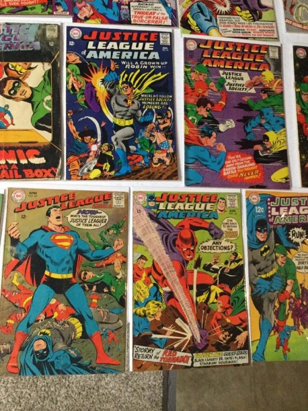 Justice League Of America 40 44 45 46 47 49 50 53 55 56 57 60 62 63 64 66 68 Vg