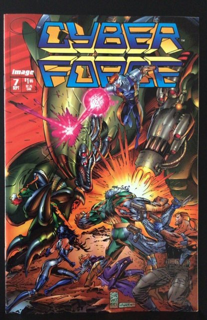 Cyber Force #7 (1994) ungraded