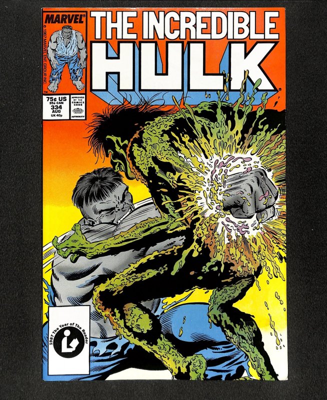 Incredible Hulk (1962) #334 Todd McFarlane Art!