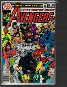 Avengers #181 (Marvel, 1978) VF+ KEY 1st Scott Lang