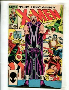 UNCANNY X-MEN #200 (7.0) TRIAL OF MAGNETO!! 1985