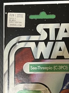 Star Wars #28 C-3PO Removable Limbs John Tyler Christopher Var Marvel PROSHIPPER