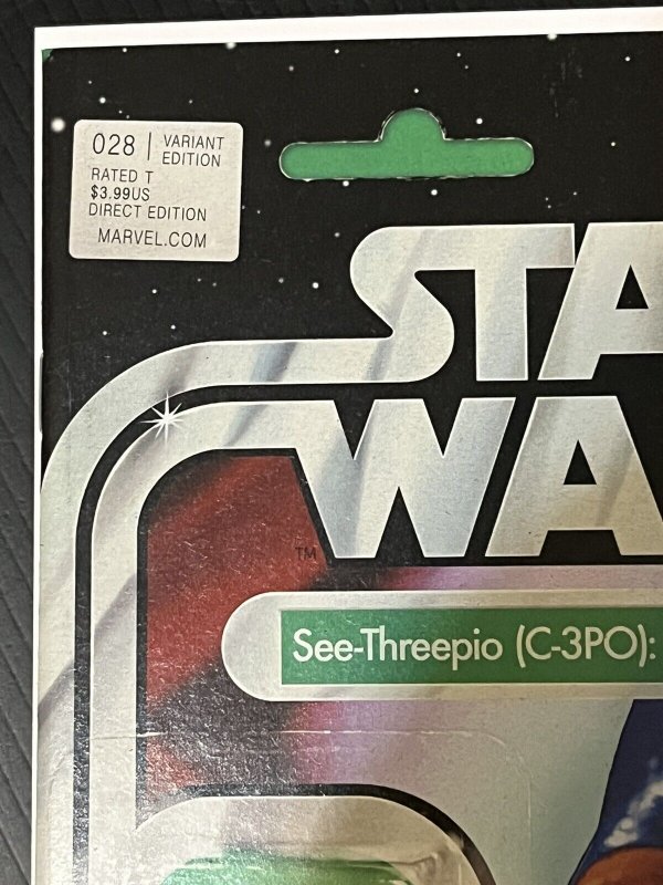 Star Wars #28 C-3PO Removable Limbs John Tyler Christopher Var Marvel PROSHIPPER