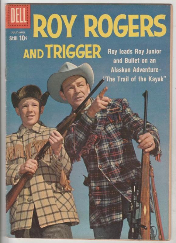 Roy Rogers and Trigger #132 (Jul-59) VF- High-Grade Roy Rogers, Trigger, Dale...