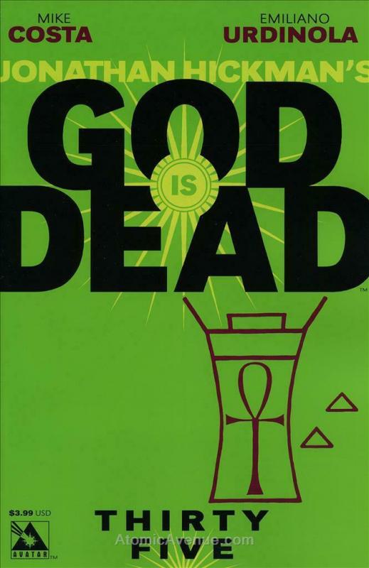 God Is Dead #35 VF/NM; Avatar | save on shipping - details inside