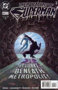 ADVENTURES OF SUPERMAN (1987 DC) #554 CVR A TOM GRUMMETT