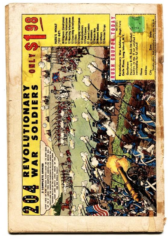 Showcase #34 comic book 1961-DC-1st Silver Age Atom-Gil Kane