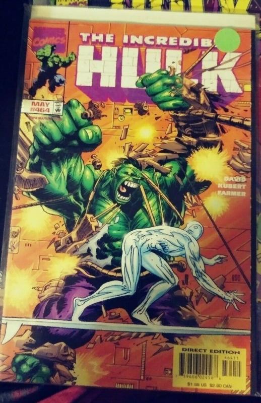 Incredible Hulk  # 464 MAY 1998, Marve TROYGENS ARMAGEDDON SILVER SURFER