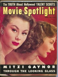 MAG: Movie Spotlight-Mitzi Gaynor-Tyrone Power-Walt Disney's Studio-April-1953