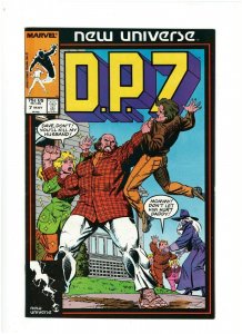 D.P. 7 #7 VF 8.0 Marvel Comics New Universe Mark Gruenwald 1987