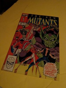 1990 New Mutants 92 NM- Cable Skrulls Liefeld cover