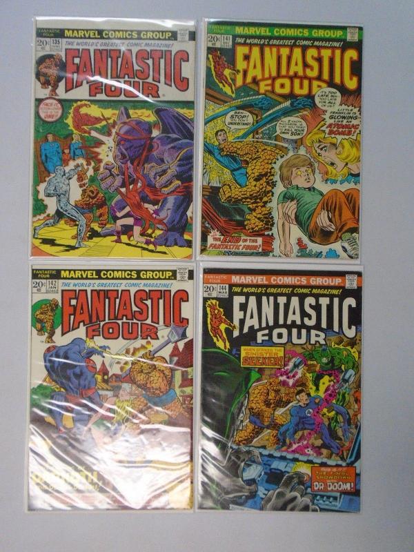 Fantastic Four Early Bronze Lot 16 Different From Set:#105-150, 6.0/FN (1974-74)