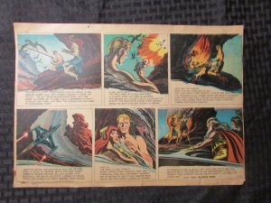 1952 FLASH GORDON Color Newspaper Strips by Mac Raboy LOT of 6 VG 11/23 - 12/28