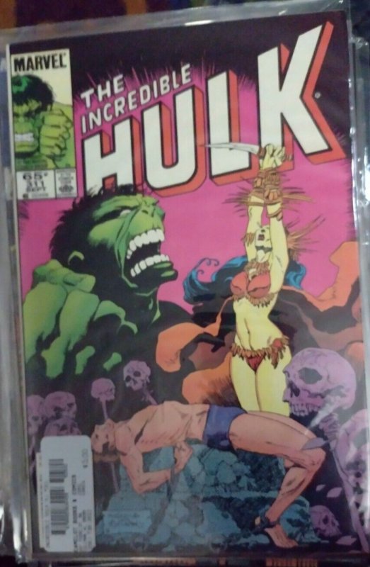 Incredible Hulk  # 311 1985 Marvel DISNEY crossroads monster IMMORTAL  newstand
