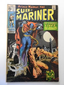 Sub-Mariner #22 (1970) FN- Condition!