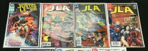 JUSTICE LEAGUE 7PC LOT (VF/NM) INTO THE TOTALITY!! 1999-2005