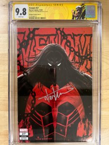 Venom #27 Kirkham Cover A (2020) CGCSS 9.8 Signed by Tyler Kirkham