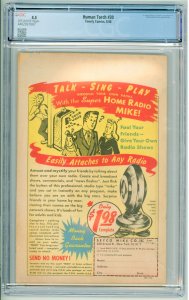 The Human Torch #30 (1948) CGC 4.5 OW Pages!