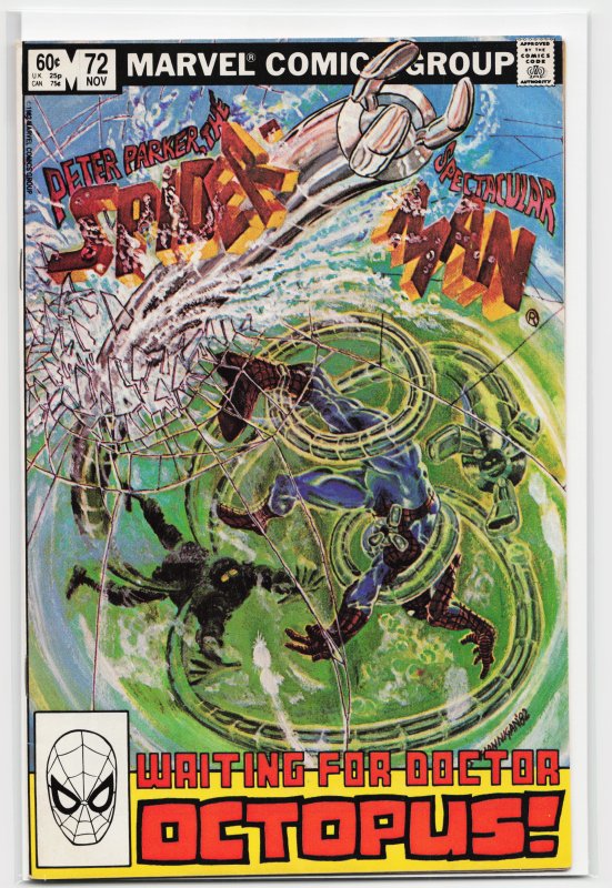 The Spectacular Spider-Man #72 (1982) Spider-Man