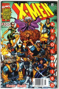 X-Men (vol. 2, 1991) #100 FN (Revolution 5) Claremont/Yu, Thunderbird