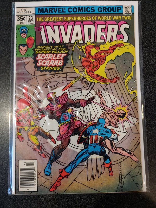 THE INVADERS #23 BRONZE AGE HIGH GRADE VF/NM