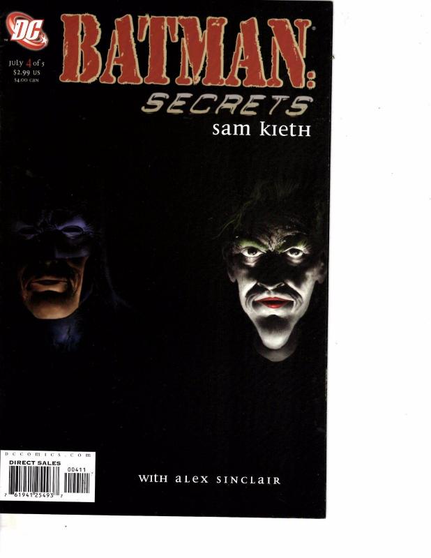 Lot Of 2 DC Comics The Batman Gallery #1 and Batman Secrets #4 Wonder Women  JB4