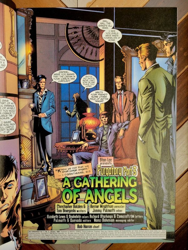 PUNISHER #3 (Marvel 1998) Bernie Wrightson & Joe Jusko! Frank Castle FN/ VF 7.0