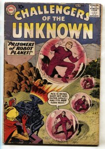 Challengers of the Unknown #8--1959-- DC--Jack Kirby--COMIC BOOK