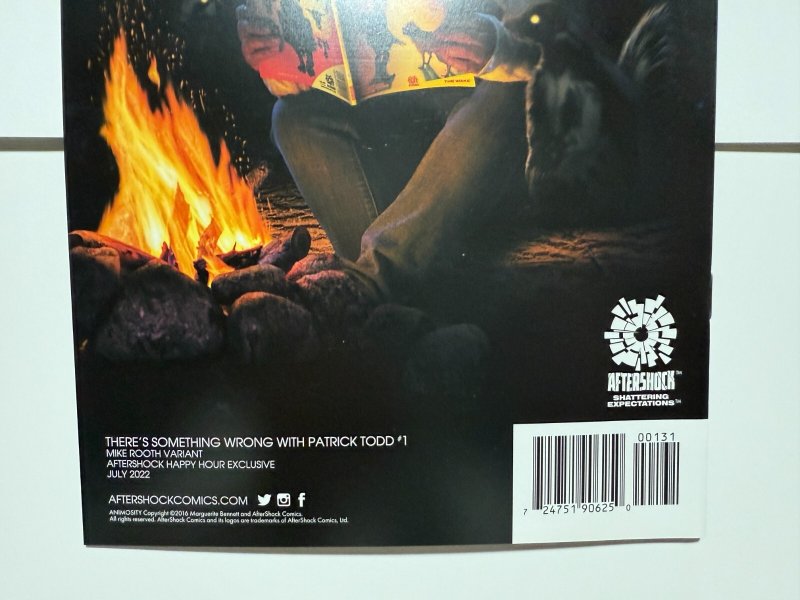 There's Something Wrong With Patrick Todd # 1 NM Variant Aftershock Comic 6 J400