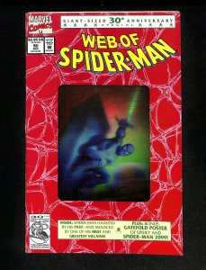 Web of Spider-Man #90 Hologram Cover!