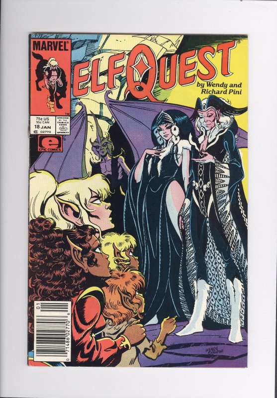 Elfquest # 18  NM-  (1987)  High Grade