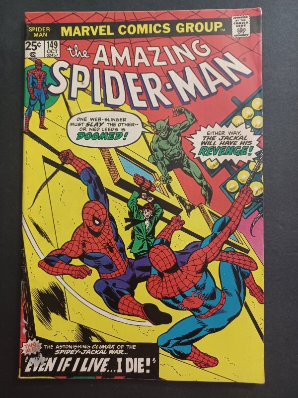 Amazing Spider-Man #149 -1st Ben Reilly/Scarlet Spider -Mark Jeweler Variant- FN