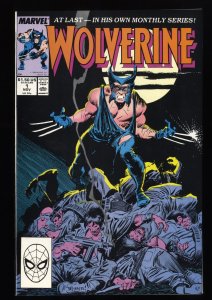 Wolverine (1988) #1 NM 9.4 1st Appearance Patch John Byrne Art!