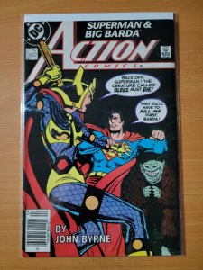 Action Comics #592 Newsstand Variant Edition ~ NEAR MINT NM ~ 1987 DC COMICS