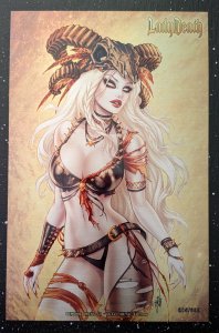 Lady Death Demonic Omens #1 || Dawn McTeigue Heavy Metal Edition